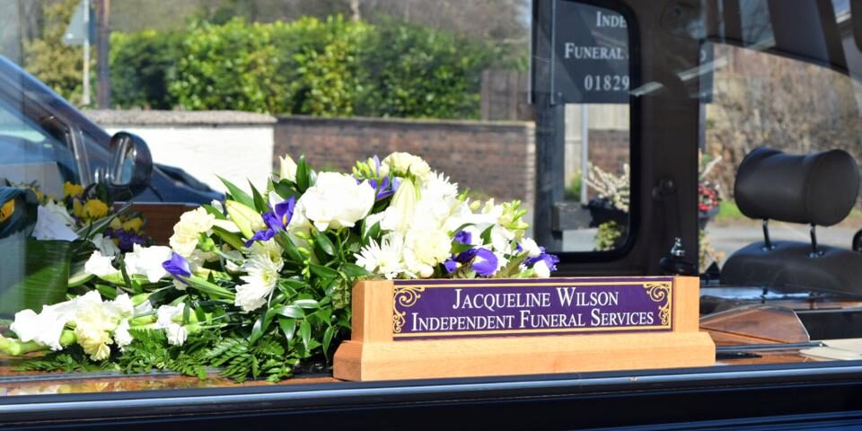 When someone passes Car with flower